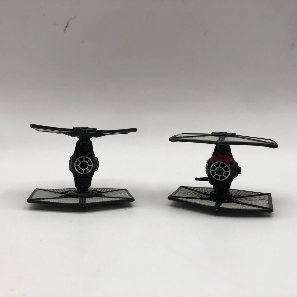 Lot Of 2: Hot Wheels Star Wars TIE Fighter Loose Figure Accessory Collectible